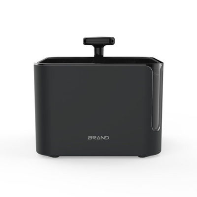 Ciotola automatica nera 2.5L dell'acqua dell'animale domestico sbocco rotabile dell'acqua da 360 gradi con la macchina fotografica