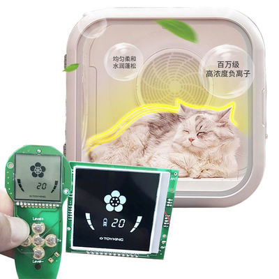 Animale domestico automatico dell'OEM che asciuga temperatura regolabile di operazione mani libere a basso rumore della scatola