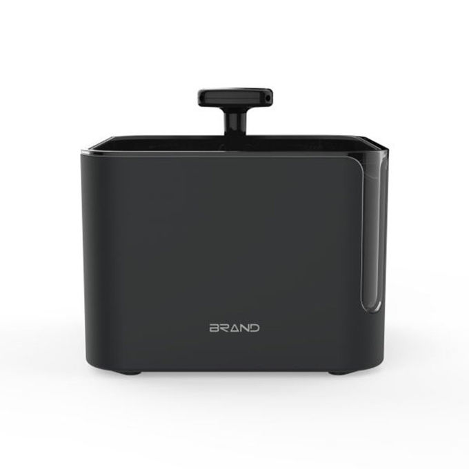 Ciotola automatica nera 2.5L dell'acqua dell'animale domestico sbocco rotabile dell'acqua da 360 gradi con la macchina fotografica 0