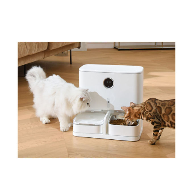 telecomando automatico di CA 220V dell'erogatore dell'alimento per animali domestici 6L con la latta dell'alimento di 15mm 0
