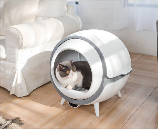 Grandi gatti multipli automatici eliminabili extra di Cat Litter Box Enclosed For di auto pulizia 0