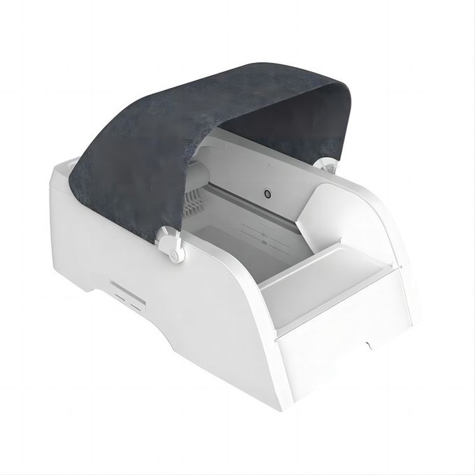 La scatola di lettiera automatica intelligente per gatti con eliminatore di odori funziona con la raccolta di lettiera per gatti 0